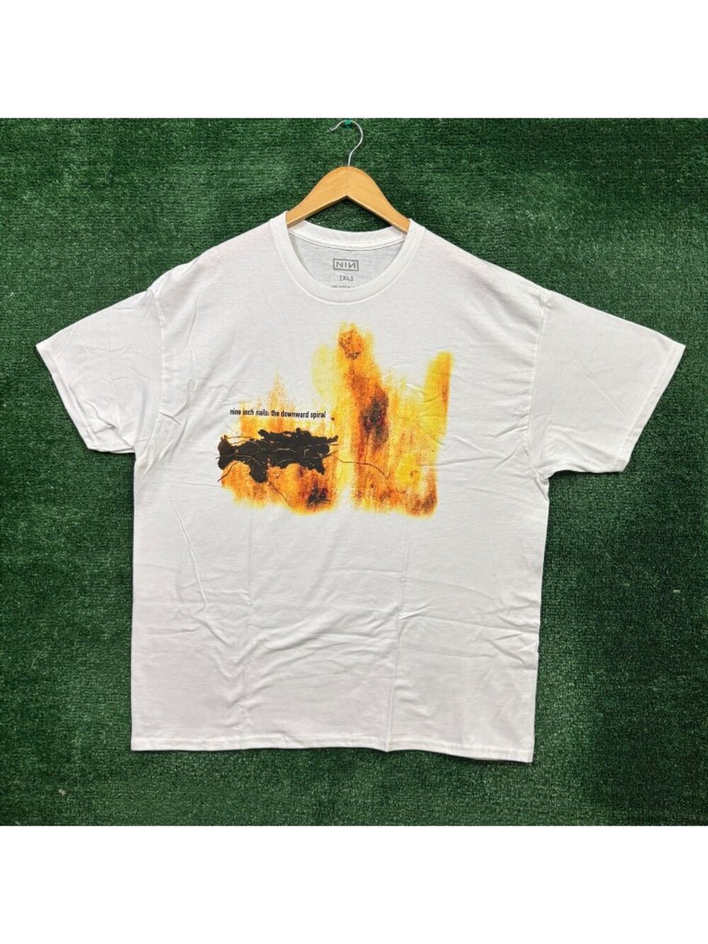 Nine Inch Nails The Downward Spiral Rock Band T-Shirt Size Extra Large